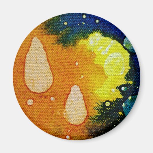 Death Polychromoptic von Michael Moffa Magnet (Vorne)