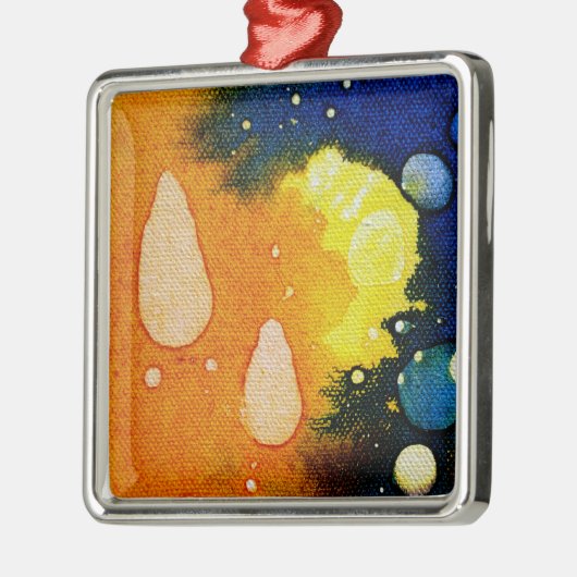 Death Polychromoptic von Michael Moffa Ornament Aus Metall (Links)