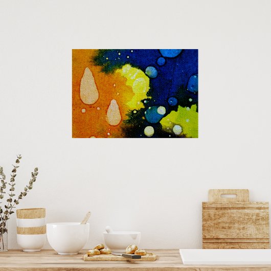 Death Polychromoptic von Michael Moffa Poster (Küche)