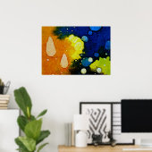 Death Polychromoptic von Michael Moffa Poster (Heimbüro)