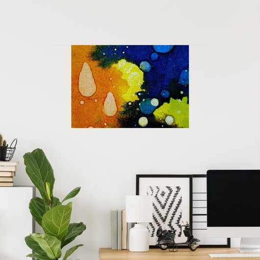 Death Polychromoptic von Michael Moffa Poster (Heimbüro)