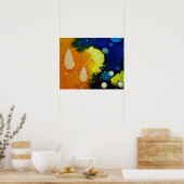 Death Polychromoptic von Michael Moffa Poster (Küche)