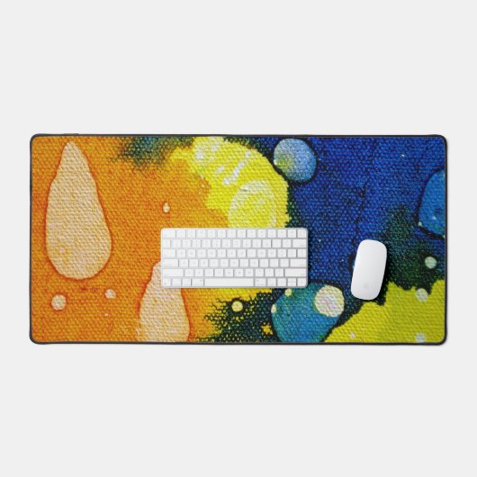 Death Polychromoptic von Michael Moffa Schreibtischunterlage (Tastatur & Maus)