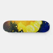 Death Polychromoptic von Michael Moffa Skateboard (Horizontal)