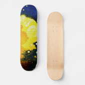 Death Polychromoptic von Michael Moffa Skateboard (Vorderseite)