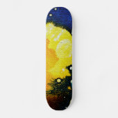 Death Polychromoptic von Michael Moffa Skateboard (Vorderseite)