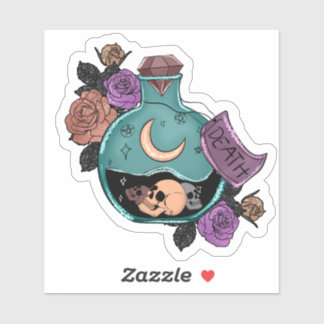 Death Pop Hexchy Vinyl Sticker