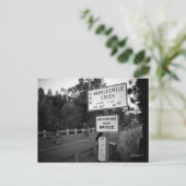 Death Riders cross Markleeville Creek Postkarte (Stehend Vorderseite)