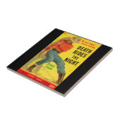 Death Rides The Night Western Buchcover Fliese (Seite)