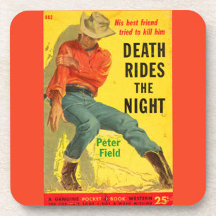 Death Rides The Night Western Buchcover Untersetzer