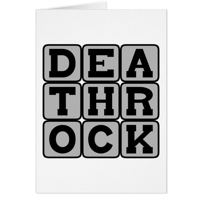 Death Rock, Music Genre (Vorne)