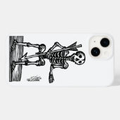 Death Skeleton Case-Mate iPhone Hülle (Rückseite (Horizontal))