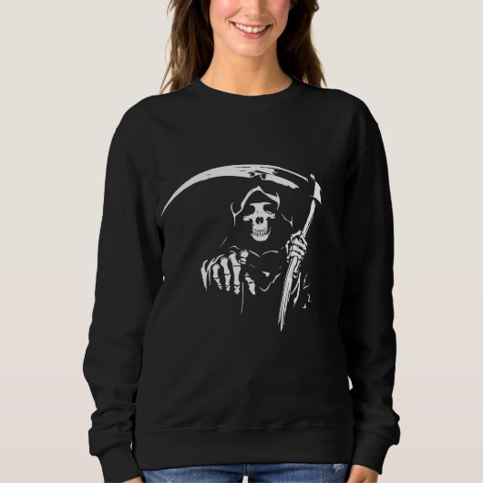 Death Skeleton Sweatshirt (Vorderseite)