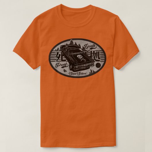 Death Speed School BW T-Shirt (Design vorne)