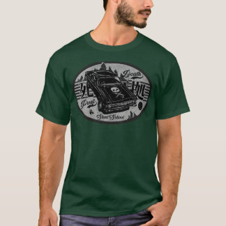 Death Speed School BW T-Shirt