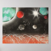 "Death Star" / Künstler: Ben Anders Poster (Vorne)