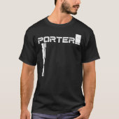 Death Stranding Porter Logo Classic T-Shirt (Vorderseite)