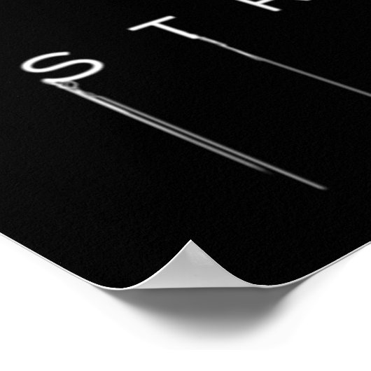 Death String Hand v2 Poster (Ecke)