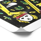 Death Tarot Card Poster (Ecke)