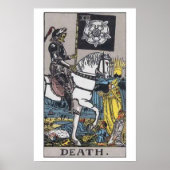 Death Tarot Card Poster (Vorne)