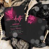 Death To My Thirties Halloween 40th Birthday Party Einladung