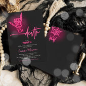 Death To My Youth Halloween Any Age Birthday Party Einladung