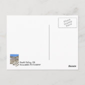 Death Valley/Artists Palette Postcard! Postkarte (Rückseite)