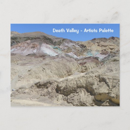 Death Valley/Artists Palette Postcard! Postkarte (Vorderseite)