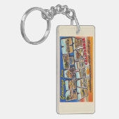 Death Valley California CA Large Letter Postcard Schlüsselanhänger (Vorderseite links)