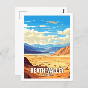 Death Valley California USA Berühmte Reiseziele Postkarte