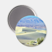 Death Valley Deserts Sand Dunes Magnet (Vorderseite/Rückseite)
