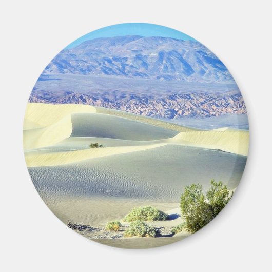 Death Valley Deserts Sand Dunes Magnet (Vorne)