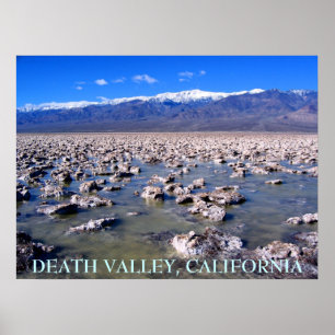 DEATH VALLEY, KALIFORNIEN POSTER