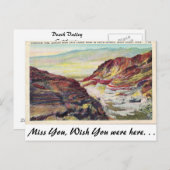 Death Valley, Kalifornien Postkarte (Vorne/Hinten)