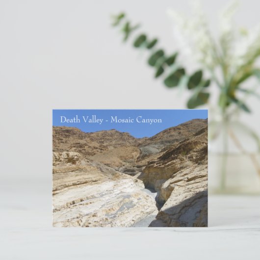 Death Valley/Mosaic Canyon Postcard! Postkarte (Stehend Vorderseite)