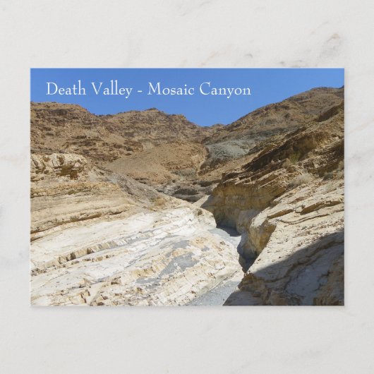 Death Valley/Mosaic Canyon Postcard! Postkarte (Vorderseite)