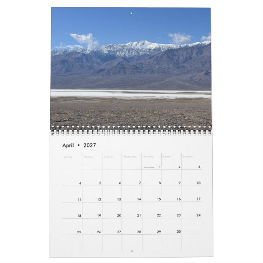 Death Valley N.P. Wall Calendar by James Fatherree Kalender (Apr 2027)