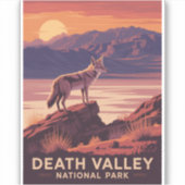 Death Valley National Park Aufkleber (Vorderseite)