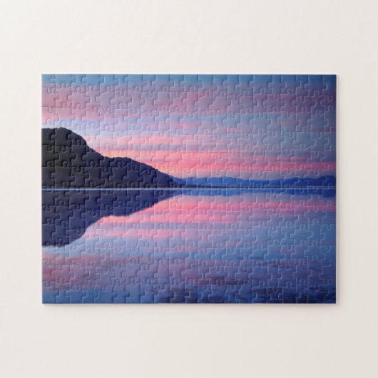 Death Valley National Park. Badwater im Morgengrau Puzzle (Horizontal)