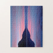 Death Valley National Park. Badwater im Morgengrau Puzzle (Vertikal)