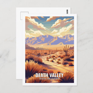 Death Valley National Park California USA Postkarte