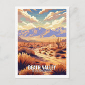 Death Valley National Park California USA Postkarte (Vorderseite)