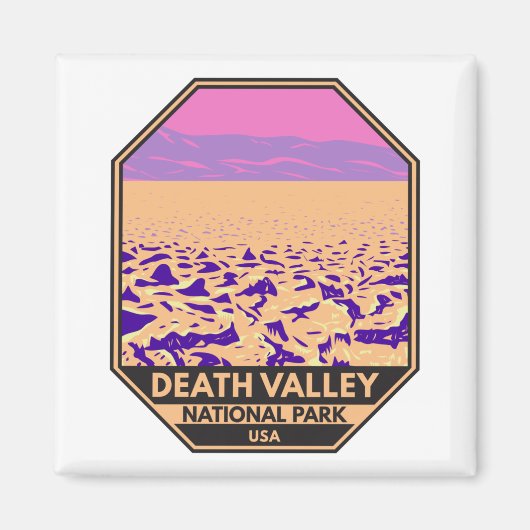 Death Valley National Park Devil's Golf Course Magnet (Vorne)