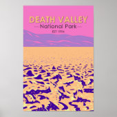 Death Valley National Park Devil's Golf Course Poster (Vorne)