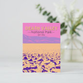 Death Valley National Park Devil's Golf Course Postkarte (Stehend Vorderseite)