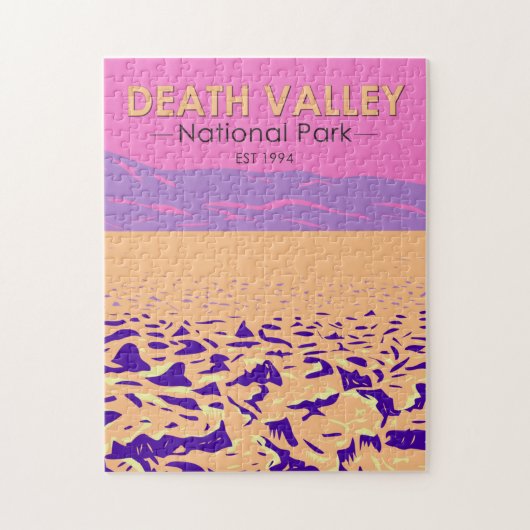 Death Valley National Park Devil's Golf Course Puzzle (Vertikal)