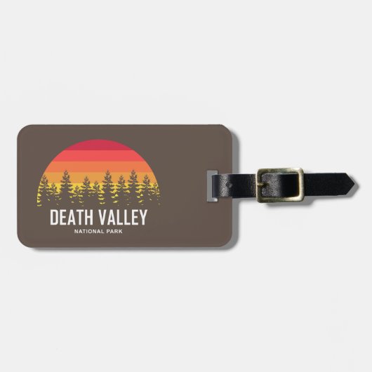 Death Valley National Park Gepäckanhänger (Vorderseite horizontal)