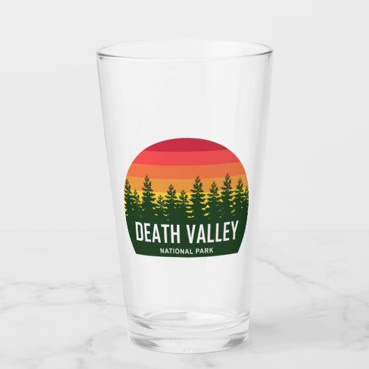 Death Valley National Park Glas (Vorderseite)