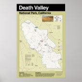 Death Valley National Park Grosses Poster (Vorne)