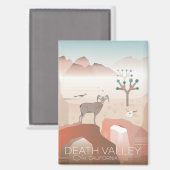 Death Valley National Park Kühlschrank Magnet (Vorderseite/Rückseite)